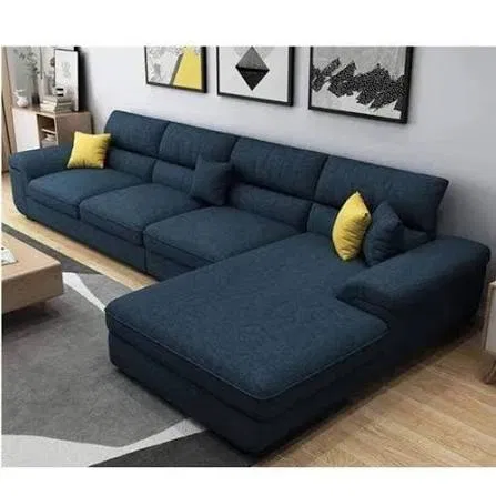 L-shaped sofa cum bed with storage made by Aman Sofa Expert in Ghaziabad